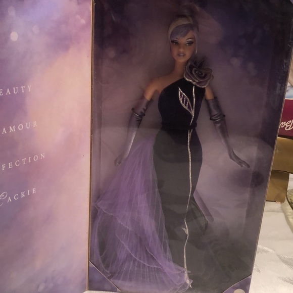 Barbie Collectibles Designed for Avon Bob Mackie Sterling Silver Rose doll. - Picture 2 of 5